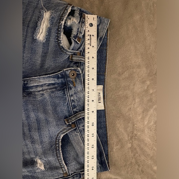 Pistola Presley Crossover High Rise Straight Jeans - Picture 8 of 8
